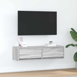 Televizora Skapīša Pelēka Sonomas Ozola 100 X 31 X 25.5 Cm Vidaxl