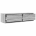 Tv Skapītis Pelēks Sonoma 100X31X25,5 Cm Inženierijas Koks Vidaxl