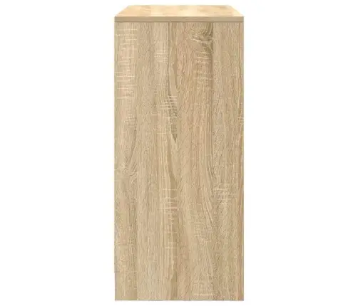 Kumode Ar Atvilktni, 80X34X76 Cm, Inženierijas Koks Vidaxl