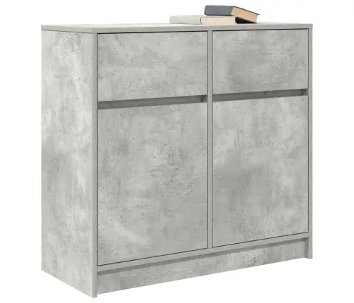 Kumode Ar Atvilktni, 80X34X76 Cm, Inženierijas Koks Vidaxl