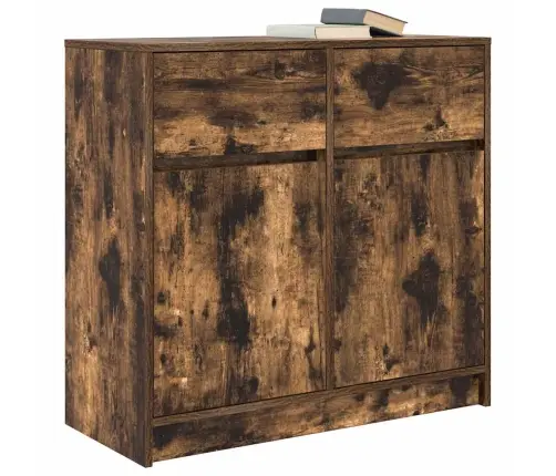 Kumode Ar Atvilktni, 80X34X76 Cm, Inženierijas Koks Vidaxl Kumode Ar Atvilktni, 80X34X76 Cm, Inženierijas Koks Vidaxl