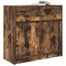 Kumode Ar Atvilktni, 80X34X76 Cm, Inženierijas Koks Vidaxl Kumode Ar Atvilktni, 80X34X76 Cm, Inženierijas Koks Vidaxl