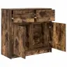Kumode Ar Atvilktni, 80X34X76 Cm, Inženierijas Koks Vidaxl Kumode Ar Atvilktni, 80X34X76 Cm, Inženierijas Koks Vidaxl