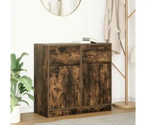 Kumode Ar Atvilktni, 80X34X76 Cm, Inženierijas Koks Vidaxl Kumode Ar Atvilktni, 80X34X76 Cm, Inženierijas Koks Vidaxl