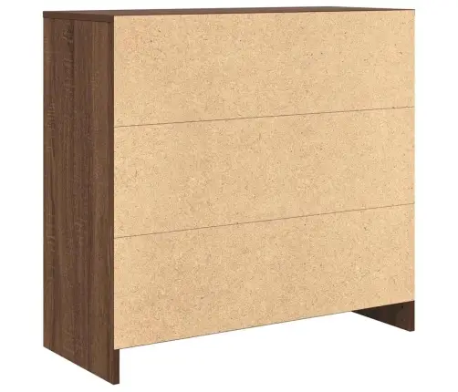 Puhvetkapp Sahtliga, Pruun Tamm, 80X34X76 cm Tehispuit