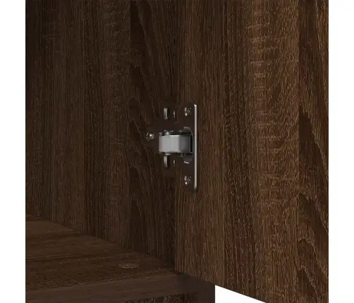 Puhvetkapp Sahtliga, Pruun Tamm, 80X34X76 cm Tehispuit