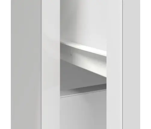 Kumode Ar Atvilktni, Balta, 101X35X76 Cm, Inženierijas Koks Vidaxl