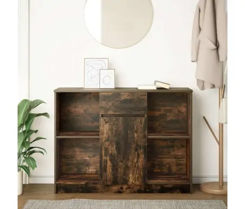 Kumode Ar Atvilktni, 101X35X76 Cm, Inženierijas Koks Vidaxl