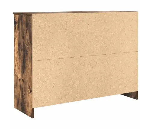 Kumode Ar Atvilktni, 101X35X76 Cm, Inženierijas Koks Vidaxl