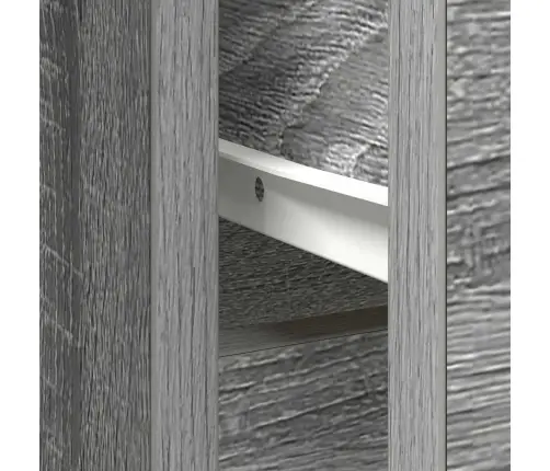 Kumode Ar Atvilktni, 101X35X76 Cm, Inženierijas Koks Vidaxl