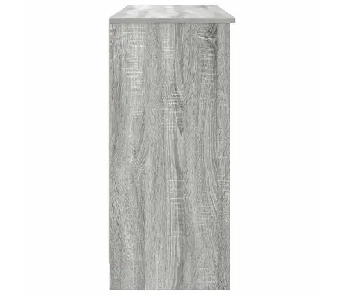 Kumode Ar Atvilktni, 101X35X76 Cm, Inženierijas Koks Vidaxl