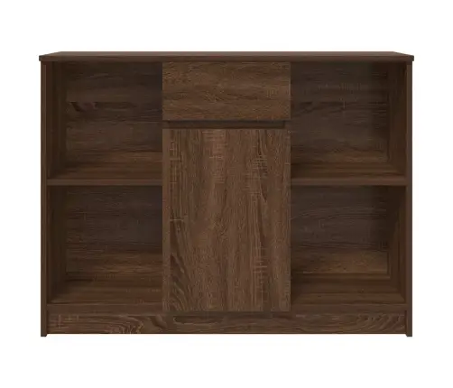 Kumode Ar Atvilktni, 101X35X76 Cm, Inženierijas Koks Vidaxl