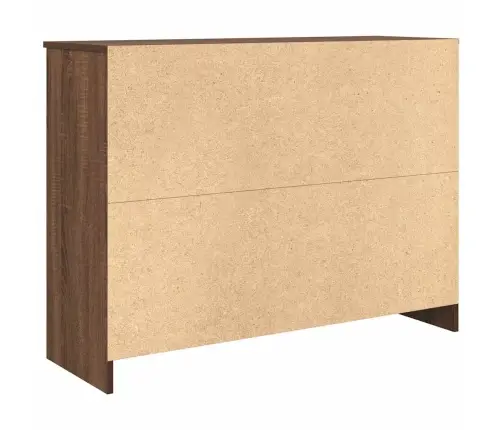 Kumode Ar Atvilktni, 101X35X76 Cm, Inženierijas Koks Vidaxl