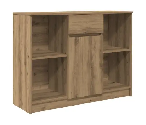 Kumode Ar Atvilktni, 101X35X76 Cm, Inženierijas Koks Vidaxl