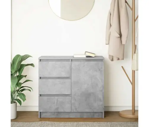 Kumode Ar Atvilktni, 71X35X65 Cm, Inženierijas Koks Vidaxl