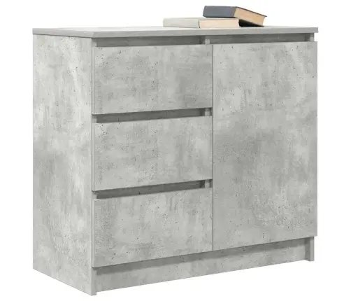 Kumode Ar Atvilktni, 71X35X65 Cm, Inženierijas Koks Vidaxl