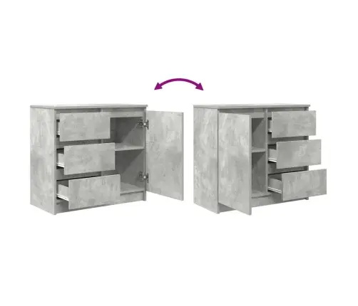 Kumode Ar Atvilktni, 71X35X65 Cm, Inženierijas Koks Vidaxl