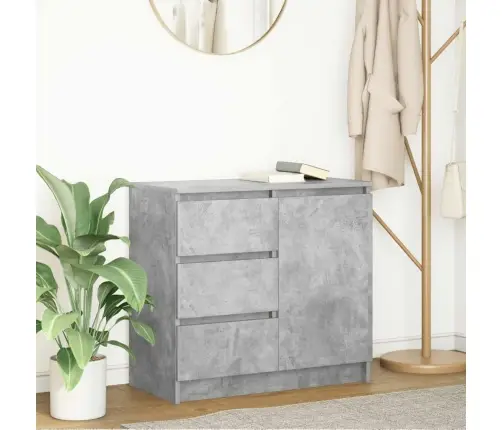 Kumode Ar Atvilktni, 71X35X65 Cm, Inženierijas Koks Vidaxl