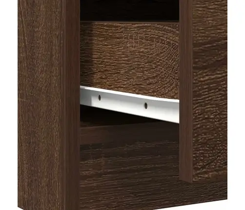 Puhvetkapp Sahtliga, Pruun Tamm, 71X35X65 cm Tehispuit