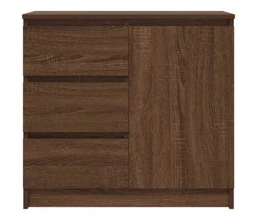 Puhvetkapp Sahtliga, Pruun Tamm, 71X35X65 cm Tehispuit