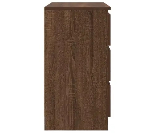 Puhvetkapp Sahtliga, Pruun Tamm, 71X35X65 cm Tehispuit