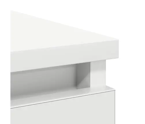 Kumode Ar Atvilktnēm, Balta, 71X35X84 Cm, Inženierijas Koks Vidaxl