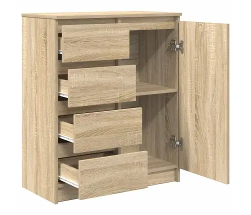 Kumode Ar Atvilktni, 71X35X84 Cm, Inženierijas Koks Vidaxl Kumode Ar Atvilktni, 71X35X84 Cm, Inženierijas Koks Vidaxl