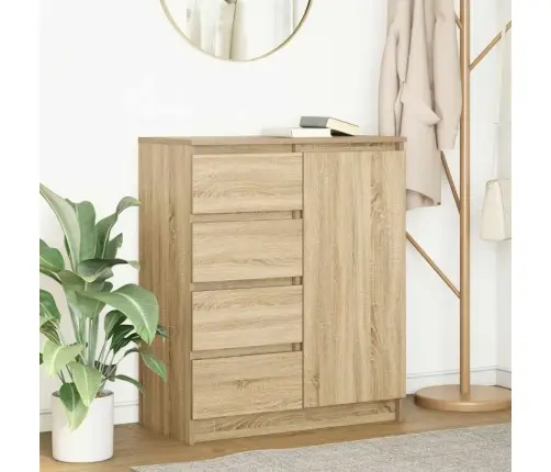 Kumode Ar Atvilktni, 71X35X84 Cm, Inženierijas Koks Vidaxl Kumode Ar Atvilktni, 71X35X84 Cm, Inženierijas Koks Vidaxl