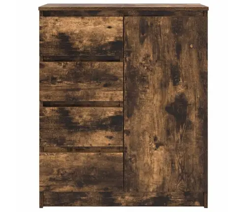 Kumode Ar Atvilktni, 71X35X84 Cm, Inženierijas Koks Vidaxl