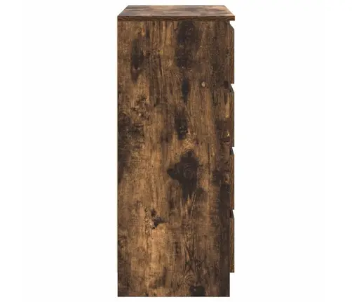 Kumode Ar Atvilktni, 71X35X84 Cm, Inženierijas Koks Vidaxl