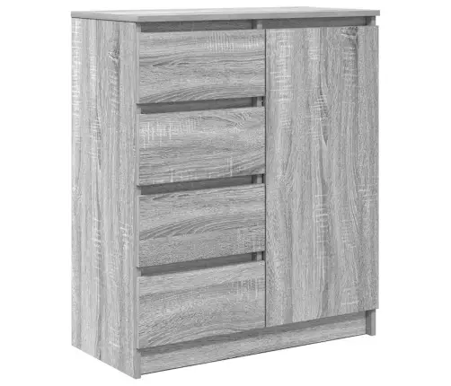 Šoninė Spintelė Su Stalčiais, Pilka Ąžuolo, 71X35X84 Cm Mediena Šoninė Spintelė Su Stalčiais, Pilka Ąžuolo, 71X35X84 Cm Mediena