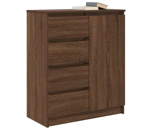 Šoninė Spintelė Su Stalčiais, 71X35X84 cm Mediena