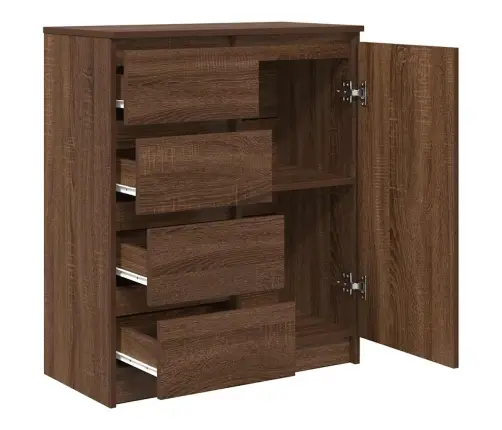 Šoninė Spintelė Su Stalčiais, 71X35X84 cm Mediena