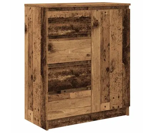 Kumode Ar Atvilktni, 71X35X84 Cm, Inženierijas Koks Vidaxl