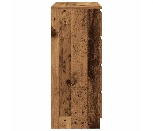 Kumode Ar Atvilktni, 71X35X84 Cm, Inženierijas Koks Vidaxl