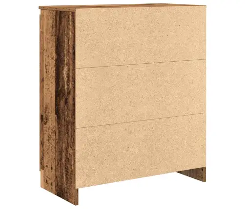 Kumode Ar Atvilktni, 71X35X84 Cm, Inženierijas Koks Vidaxl