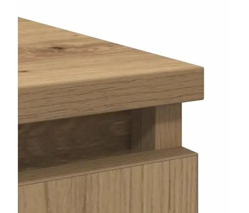 Kumode Ar Atvilktni, 71X35X84 Cm, Inženierijas Koks Vidaxl