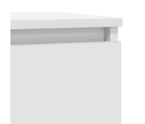 Šoninė Spintelė Su Stalčiumi, Balta, 71X35X84 cm Mediena