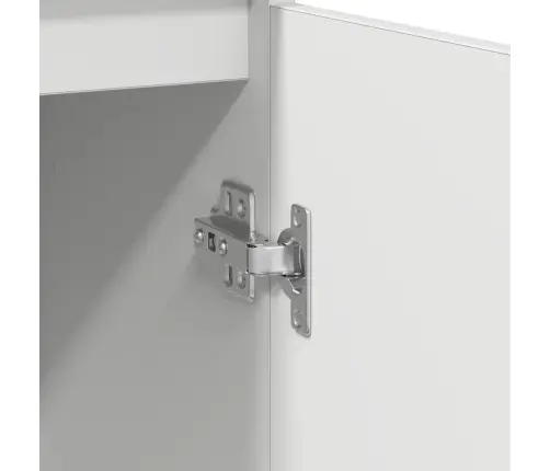 Šoninė Spintelė Su Stalčiumi, Balta, 71X35X84 cm Mediena