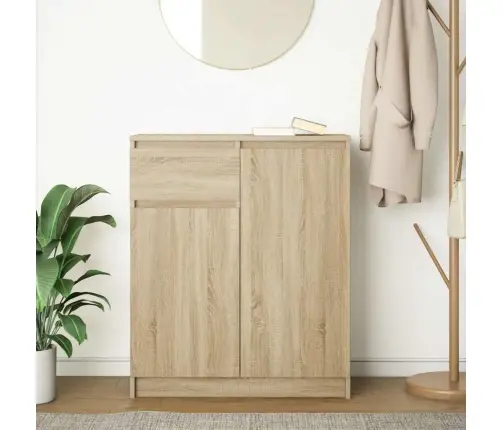 Puhvetkapp Sahtliga, Sonoma Tamm, 71X35X84 cm Tehispuit