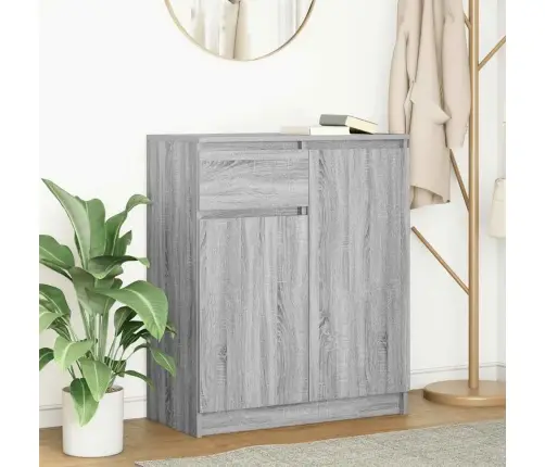 Kumode Ar Atvilktni, 71X35X84 Cm, Inženierijas Koks Vidaxl