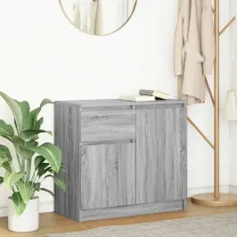 Kumode Ar Atvilktni, 71X35X65 Cm, Inženierijas Koks Vidaxl