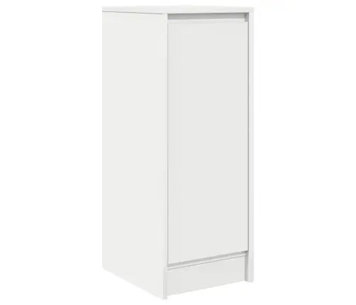 Šoninė Spintelė, Baltos Spalvos, 29,5X34X76cm Apdirbta Mediena