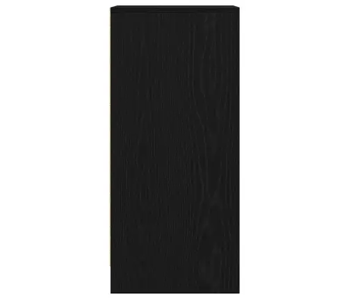 Kumode, Melns Ozols, 29,5X34X76 Cm, Inženierijas Koks Vidaxl