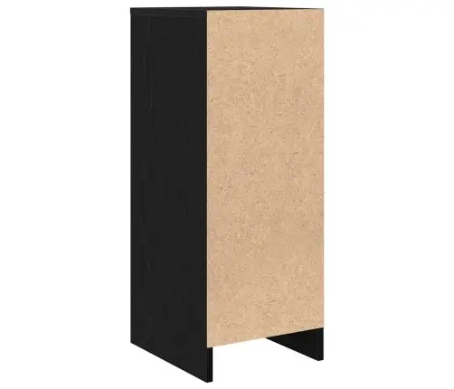 Kumode, Melns Ozols, 29,5X34X76 Cm, Inženierijas Koks Vidaxl