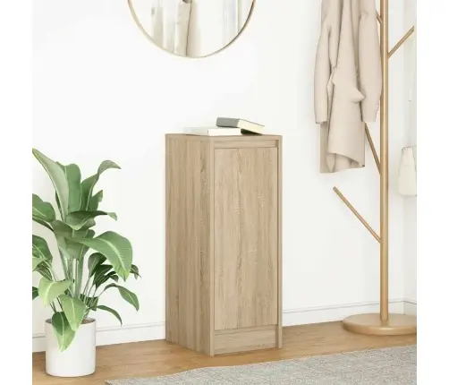 Kumode, Ozolkoka Krāsa, 29,5X34X76 Cm, Inženierijas Koks Vidaxl