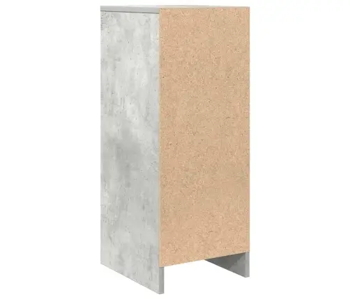 Puhvetkapp, Betoonhall, 29,5X34X76 cm Tehispuit