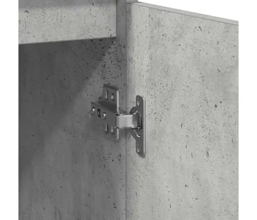 Puhvetkapp, Betoonhall, 29,5X34X76 cm Tehispuit