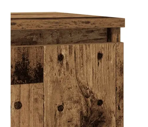 Kumode, Veca Koka, 29,5X34X76 Cm, Inženierijas Koks Vidaxl