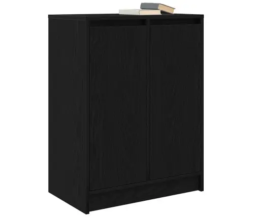 Puhvetkapp, Must Tamm, 57X34X76 cm Tehispuit